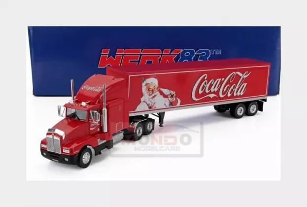 Werk83 Kenworth T600 Truck Cassonato Coca-cola 1986 1:43 W83431002