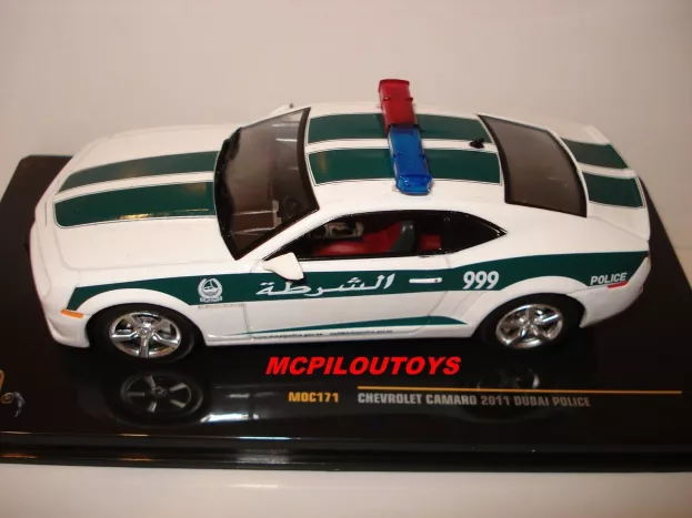 IXO Models Chevrolet Camaro Dubai Police 2011 1:43 MOC171