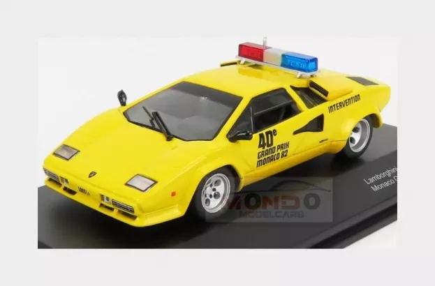 Werk83 Lamborghini Countach 5000s Safety Car F1 Gp Monaco 1982 1:43 W83430007