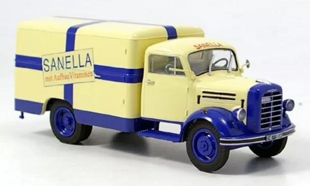 Schuco Borgward B2500 Truck Van Sanella 1:43 3451