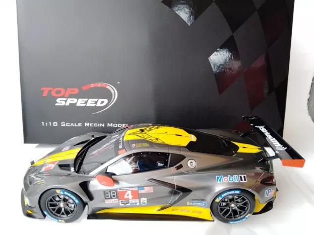 Truescale Chevrolet Corvette C8.r N 4 Imsa 24h Daytona 2020 1:18 TS0320