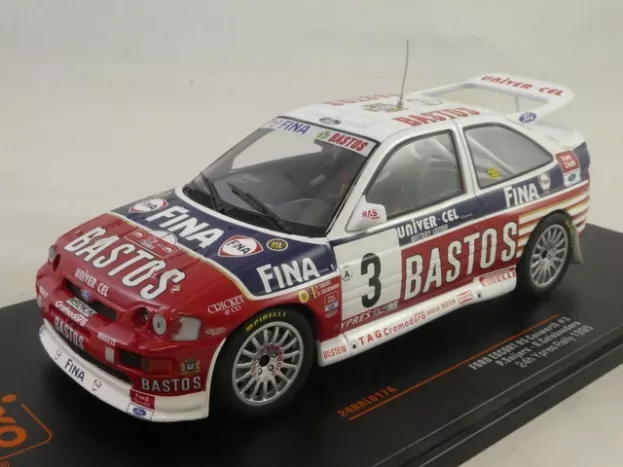 IXO Models Ford Escort Rs Cosworth Bastos N 3 Rally Ypres 1995 P.snijers D.colebunders 1:24 24RAL017A