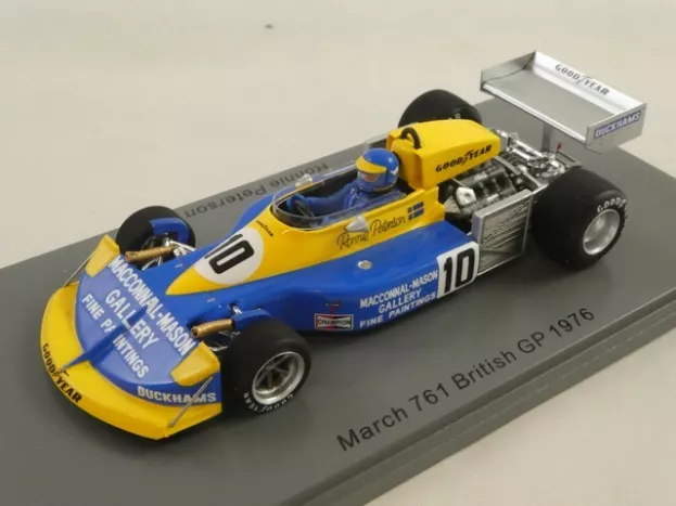 Spark March F1 761 N 10 English Gp 1976 R.peterson 1:43 S7270