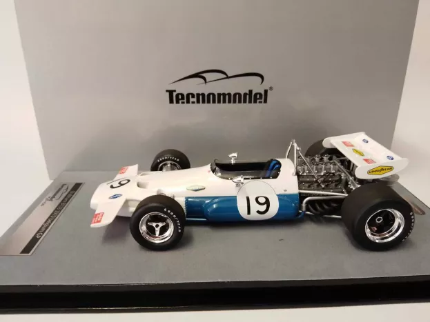 Tecnomodel Brabham F1 Bt33 N 19 Belgium Gp 1970 R.stommelen 1:18 TM18-162C