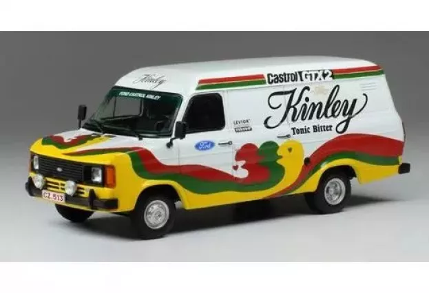 IXO Models Ford Transit Mkii Van Kinley Team Belgium 1978 1:43 RAC283