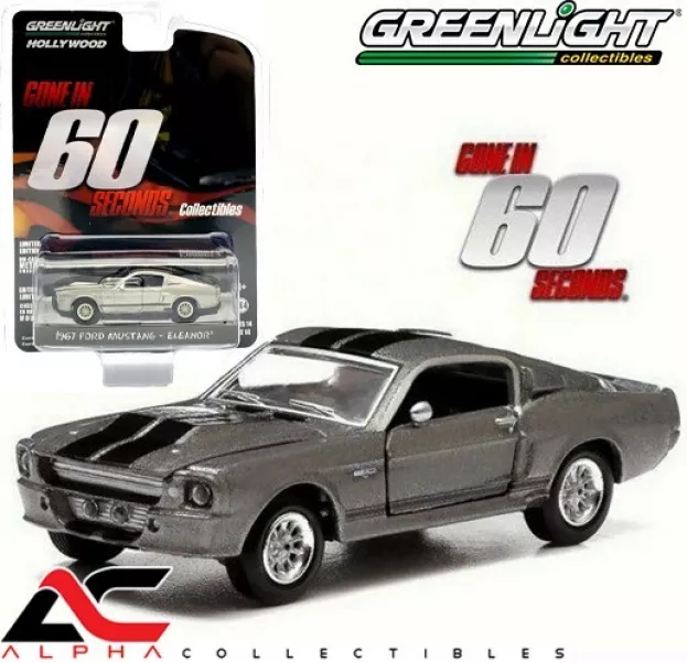 Greenlight Ford Mustang Shelby Gt500e 1967 Eleanor Fuori In 60 Secondi Gone In Sixty Seconds 1:64 44742