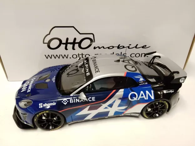 Ottomobile Alpine A110 Gt4 Evo Coupe Alpine N 00 E-sports Series 2024 1:18 OT1160