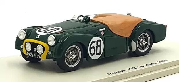 Spark Triumph Tr2 Spider N 68 24h Le Mans 1955 Brooke Morris Goodall 1:43 S1394
