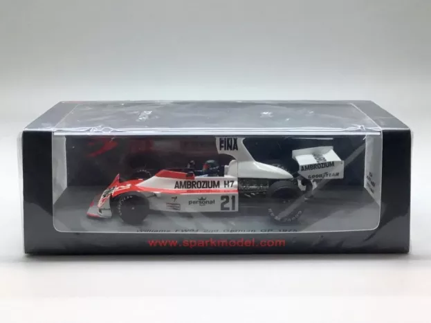 Spark Williams F1 Fw04 N 21 Germany Gp 1975 J.laffite 1:43 S4038