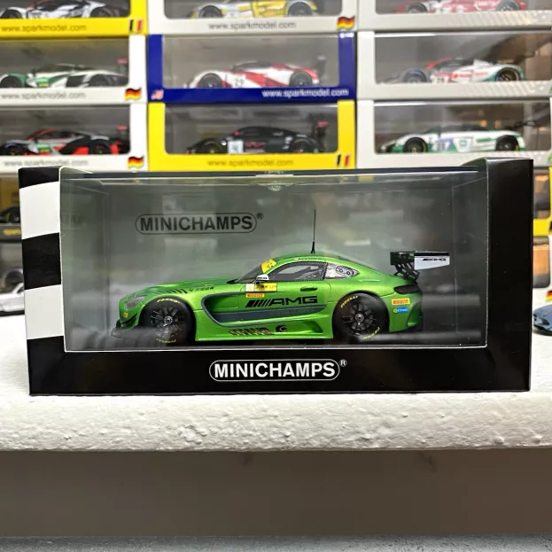 Minichamps Mercedes Gt-s Amg Gt3 Team Driving Academy Mortara N 2 Macau Gt Cup Fia Gt World Cup 2016 R.van De Zande 1:43 437163102