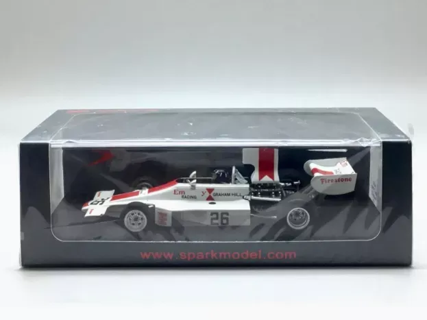 Spark Lola F1 T370 N 26 Sweden Gp 1974 Graham Hill 1:43 S4352