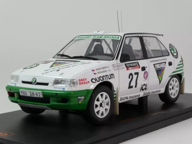 IXO Models Skoda Felicia N 27 Rally Rac Lombard 1995 P.sibera P.gross 1:18 18RMC148.22