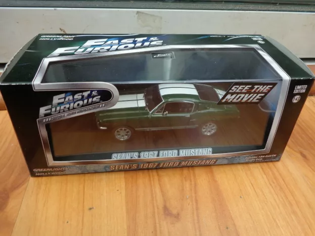 Greenlight Ford Mustang 1967 Sean Boswell Fast & Furious Iii Tokyo Drift 2006 1:43 86211