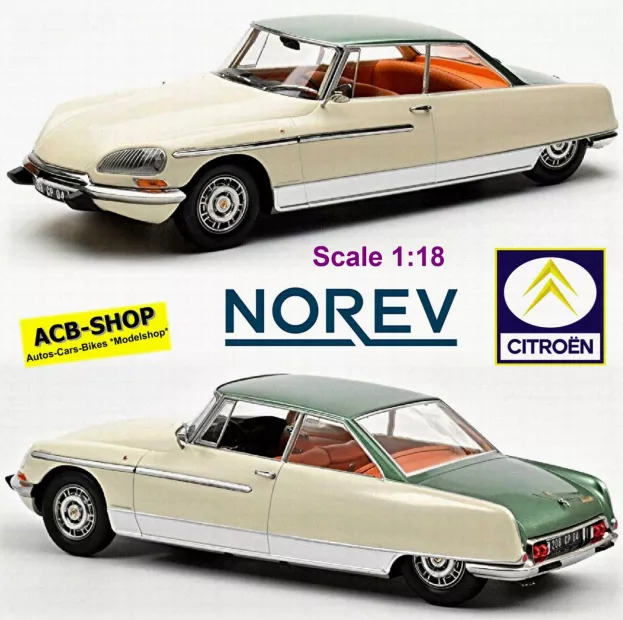 Norev Citroen Ds21 Le Leman 1968 1:18 181751