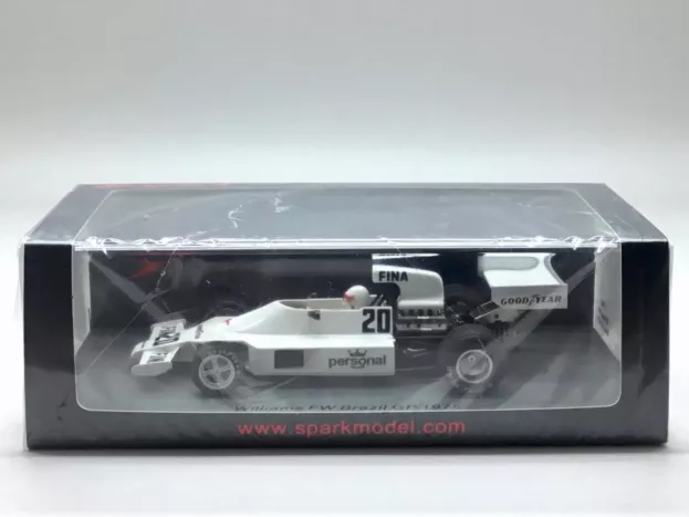 Spark Williams F1 Fw03 N 20 Brazilian Gp 1975 A.merzario 1:43 S7485