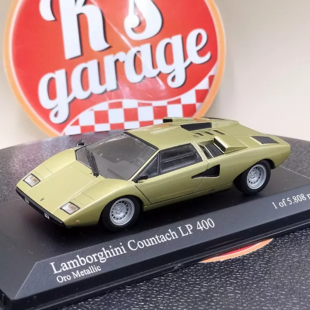Minichamps Lamborghini Countach Lp400 1970 1:43 430103100