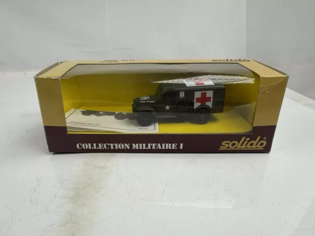 Solido Dodge Wc54 4x4 Truck Military Ambulance 1944 1:50 6043