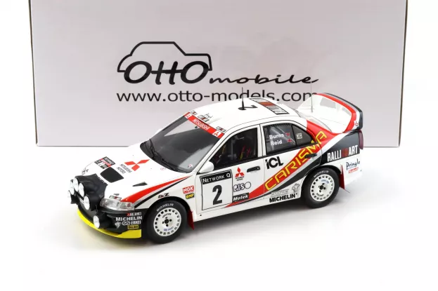 Ottomobile Mitsubishi Carisma Gt Evo Iv night Version Gr.a N 2 Rally Rac Lombard 1997 Richard Burns Robert Reid 1:18 OT1192