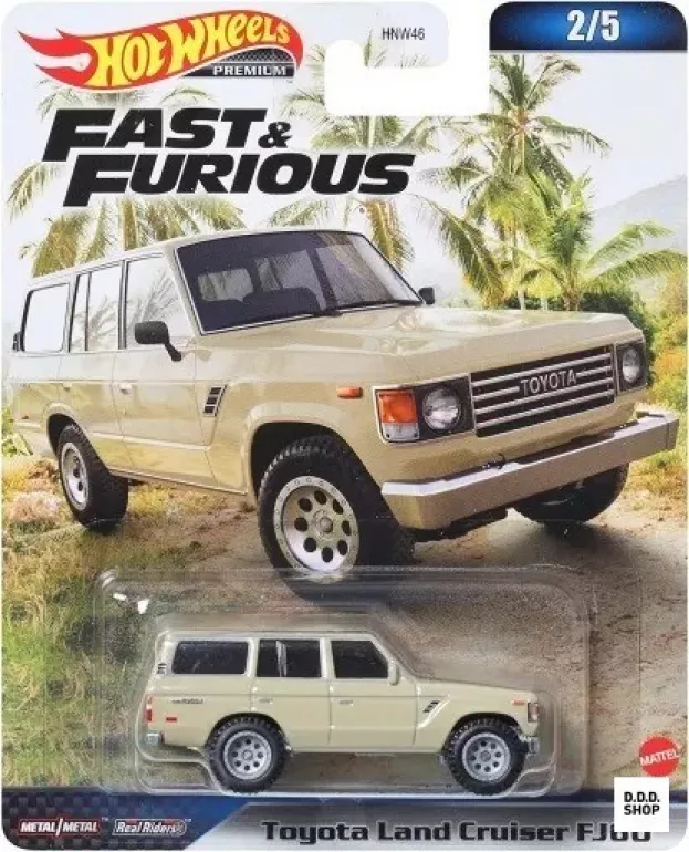 Hot Wheels Toyota Land Cruiser Fj60 1982 Fast & Furious 1:64 HNW53