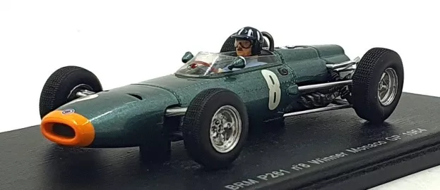 Spark Brm F1 P261 N 8 Winner Monaco Gp 1964 Graham Hill 1:43 S1156