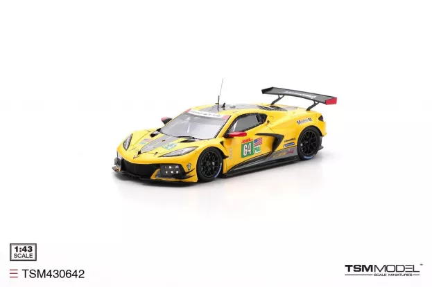 Truescale Chevrolet Corvette C8.r Team Corvette Racing N 64 2nd 1000 Miles Sebring Gtd Pro 2022 T.milner N.tandy 1:43 TSM430642