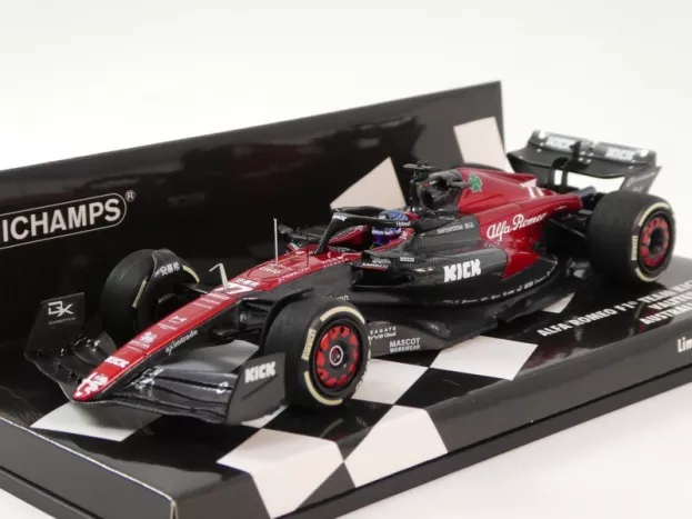 Minichamps Alfa Romeo F1 C43 Team Stake N 77 Season 2023 Valtteri Bottas 1:43 417230177