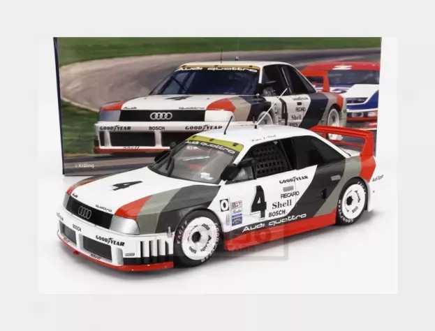 Werk83 Audi 90 Quattro Team Audi Sport N 4 2nd Portland Imsa 1989 Hans Joachim Stuck 1:18 W1806003