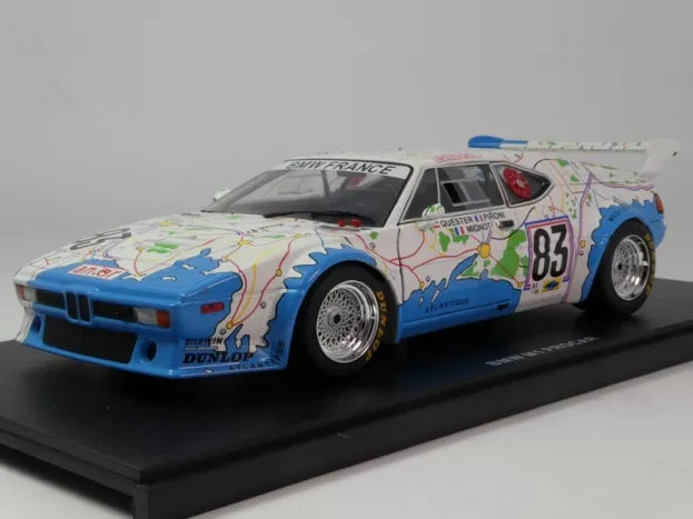 Werk83 Bmw M1 M88 3.5l Team Bmw France N 83 24h Le Mans 1980 D.pironi D.quester M.mignot 1:18 W1803009