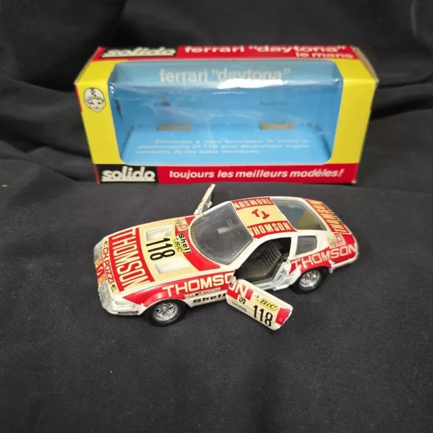 Solido Ferrari 365 Gtb Daytona Scuderia N.a.r.t. Racing N 54 1:43 16