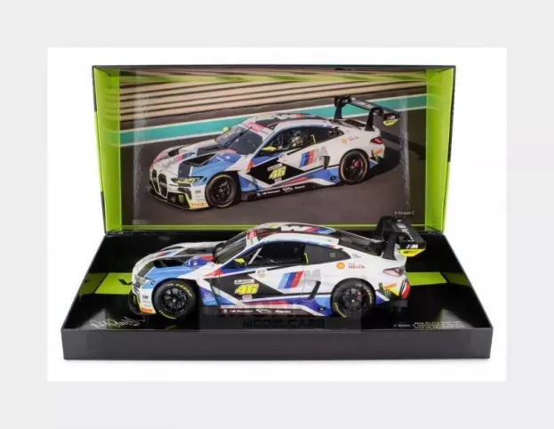 Minichamps Bmw 4-series M4 Gt3 Team Wrt N 46 Gulf 12h Abu Dhabi 2023 Valentino Rossi Nick Yelloy Dries Vanthoor 1:18 113232846