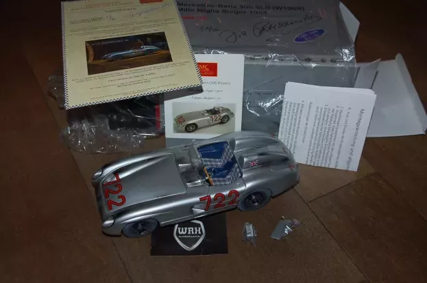 CMC Mercedes-Benz 300 SLR DIRTY HERO 2 Collectors Edition 1:18 M-066A