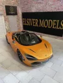 McLaren 720S Spider Papaya Spark Orange Metallic 2018 GT Spirit GT819 1/18