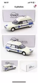 Otto Mobile 1/18 Scale Resin OT367 - Citroen CX Break Ambulance - White