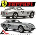 CMC M-211 1:18 1966 FERRARI 275 GTB/C 9051 #98 METALIC SILVER L.E. 1000