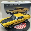 AUTOart 1/18 Ford Mustang Mach I 1 Fastback 1971 Yellow Millennium 72821