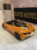 1/18 McLaren 720S Spider Papaya Spark Orange Metallic 2018 GT Spirit GT819