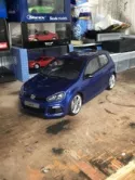 1:18 Otto Volkswagen Golf 6R blue OT412 Ottomobile Boxed
