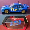 1:43 Autoart 69991 1999 WRC Rallye Subaru Impreza Richard Burns / Reid #5