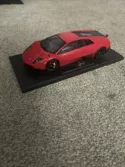 1:18 AUTOART LAMBORGHINI MURCIELAGO SV LP-670-4 SV ROSSO TARGA/RED 74626