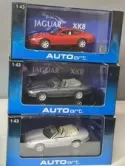 AutoArt 1:43 - Lot of 3 Jaguar models XK8 XKR Konvolut OVP 53632 53702 53712