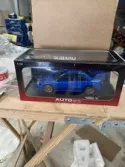 Autoart 1/18 Subaru New Age Impreza WRC Wide body Blue Rare 80394 2002 Rally