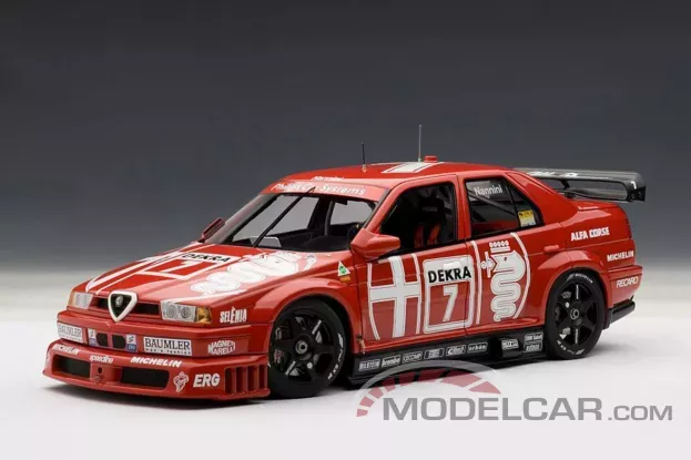 AUTOart Alfa Romeo 155 V6 TI DTM Winner 1993 Nannini 7 1:18 89304