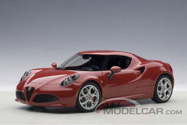 Autoart Alfa Romeo 4C Rojo
