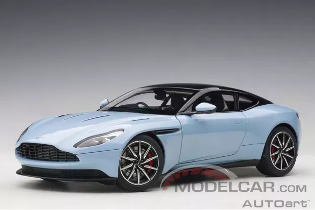 AUTOart Aston Martin DB11 Q Frosted Glass Blue 1:18 70268