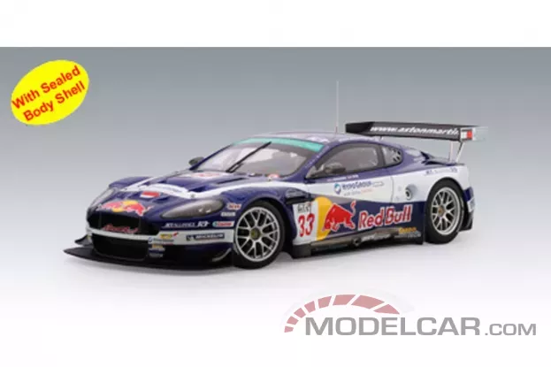 AUTOart Aston Martin DBR9 2006 Red Bull Winner of Mugello 33 1:18 80608