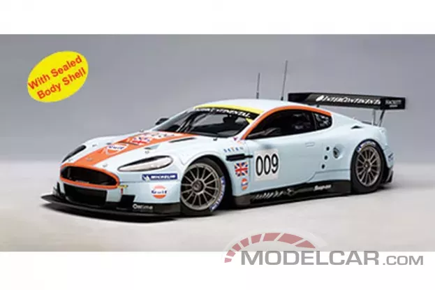 AUTOart Aston Martin DBR9 2008 Le Mans Gulf Livery 009 1:18 80806