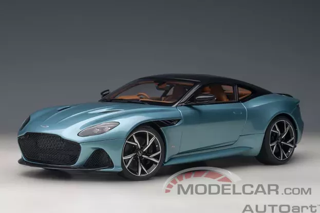AUTOart Aston Martin DBS Superleggera Caribbean Pearl Blue 1:18 70299