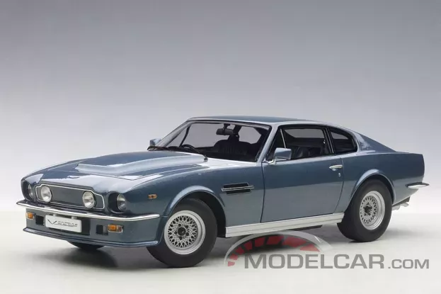 AUTOart Aston Martin V8 Vantage 1985 Chichester Blue 1:18 70223