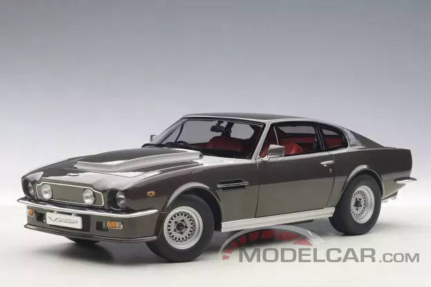 AUTOart Aston Martin V8 Vantage 1985 Cumberland Grey 1:18 70221