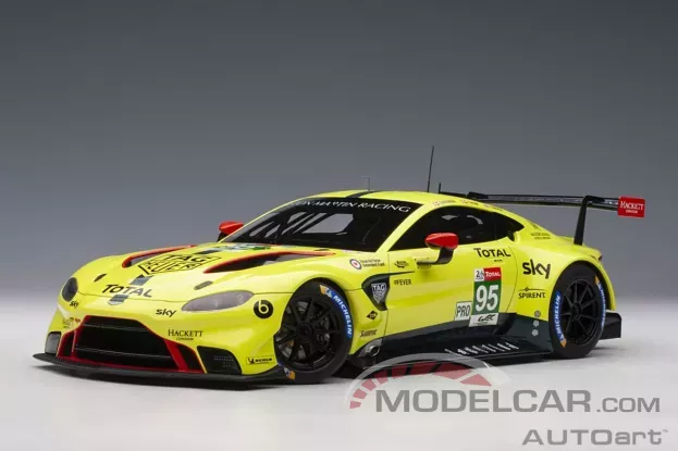 AUTOart Aston Martin Vantage GTE AM6 Pro Le Mans 24h 2018 95 M.Sorensen N.Thiim D.Turner 1:18 81808